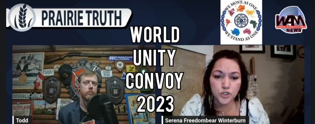 Prairie Truth #230 – The World Unity Convoy W/ Serena Freedombear + NHLer Says No To Virtue Signal